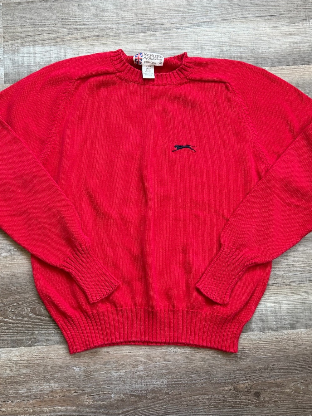 Vintage Slazenger Golf Shop Collection Cotton Sweater M